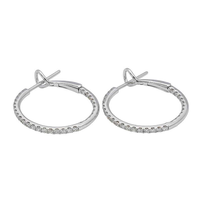 18KW earring JPE055