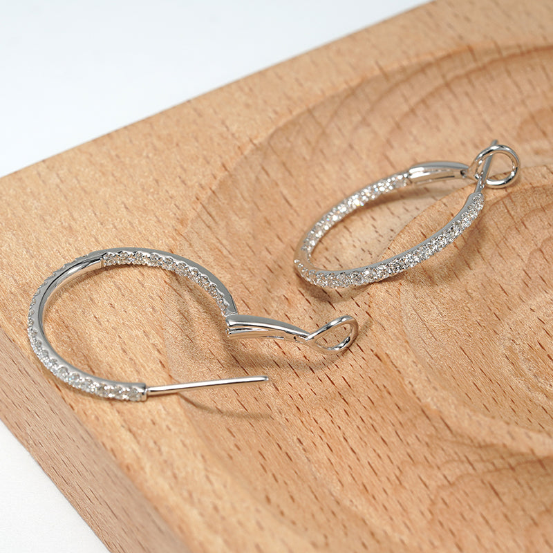 18KW earring JPE055