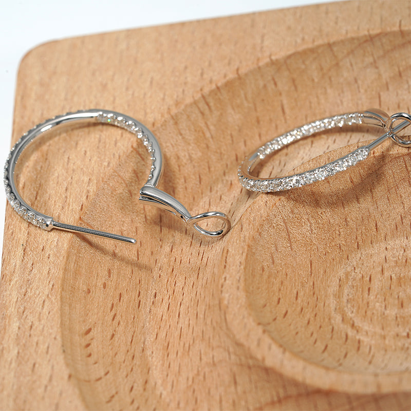 18KW earring JPE055